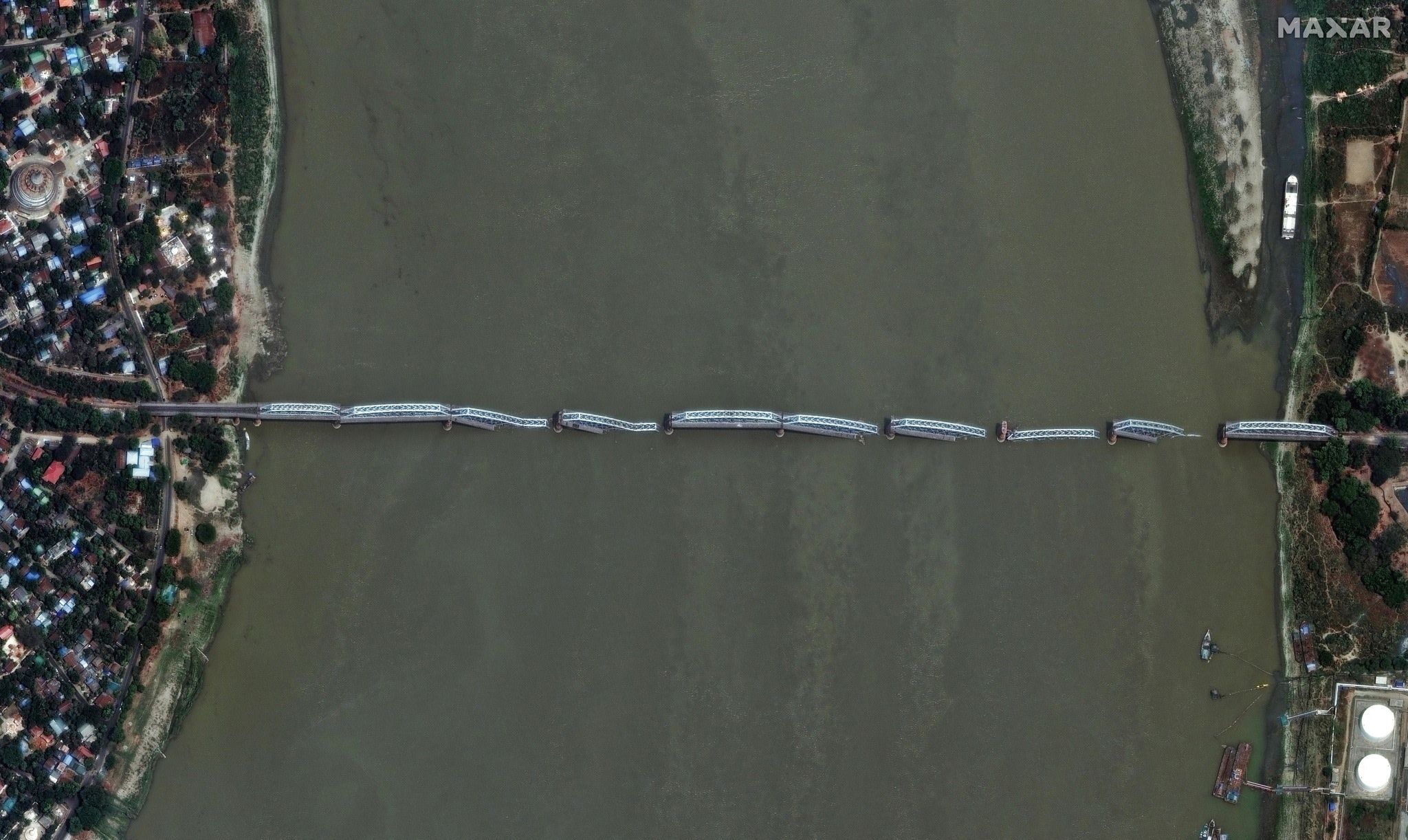 05 after Collapsed Inwa bridge in Mandalay, Myanmar, 29 March 2025.jpg