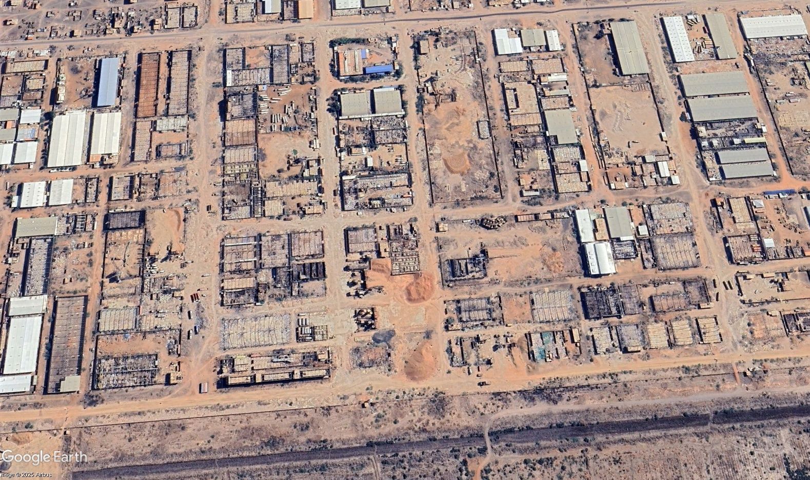Satellite Imagery Sudan War, Chartum - after buildings 3, airbus imagery.jpg